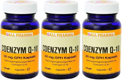 GALL PHARMA Coenzym Q-10 Ubiquinol 30 mg Kapseln 120 Stück – Bild 1 von 1