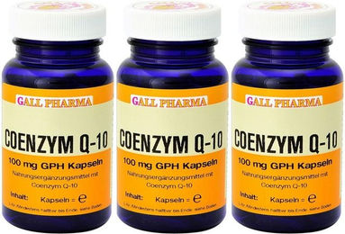GALL PHARMA Coenzym Q-10 Ubiquinon 100 mg Kapseln 120 Stück – Bild 1 von 1