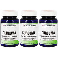 Produktbild von GALL PHARMA Curcuma Extrakt standardisiert 200 mg Kapseln 180 Stück