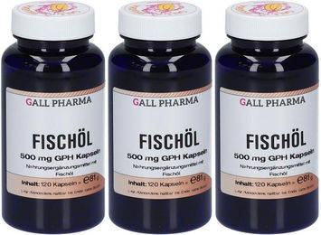 GALL PHARMA Fischöl 500 mg Kapseln 120 Stück – Bild 1 von 1