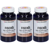 Produktbild von GALL PHARMA Fischöl 500 mg Kapseln 120 Stück