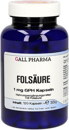 Gall Pharma Folsäure 1 mg Kapseln für Schwangere und Stillende 120 Stück – Bild 1 von 2