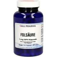 Produktbild von Gall Pharma Folsäure 1 mg Kapseln für Schwangere und Stillende 120 Stück