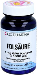 Gall Pharma Folsäure 1 mg Kapseln für Schwangere und Stillende – Bild 1 von 2