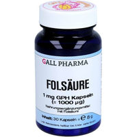 Produktbild von Gall Pharma Folsäure 1 mg Kapseln für Schwangere und Stillende