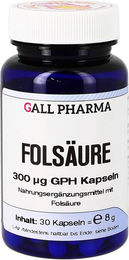 GALL PHARMA Folsäure 300 µg Kapseln für Erwachsene, Schwangere und Stillende – Bild 1 von 2