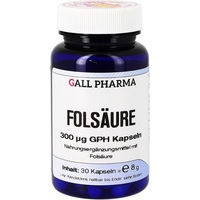 Produktbild von GALL PHARMA Folsäure 300 µg Kapseln für Erwachsene, Schwangere und Stillende