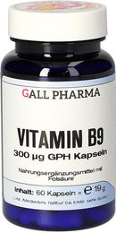 GALL PHARMA Folsäure 300 µg Kapseln glutenfrei und laktosefrei für Frauen, Schwangere und Stillende 60 Stück – Bild 1 von 2