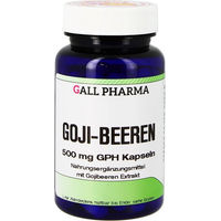 Produktbild von GALL PHARMA Goji Beeren 500 mg Kapseln 60 Stück