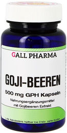 GALL PHARMA Goji-Beeren 500 mg Kapseln glutenfrei und laktosefrei 120 Stück – Bild 1 von 2