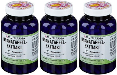 GALL PHARMA Granatapfelextrakt Kapseln glutenfrei und laktosefrei 180 Stück – Bild 1 von 1