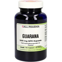 Produktbild von GALL PHARMA Guarana 500 mg Kapseln 180 Stück glutenfrei laktosefrei