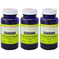 Produktbild von GALL PHARMA Guarana 500 mg Kapseln glutenfrei und laktosefrei 180 Stück