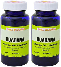 GALL PHARMA Guarana 500 mg Kapseln glutenfrei und laktosefrei 180 Stück – Bild 1 von 1