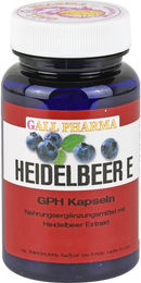 GALL PHARMA Heidelbeer E 400 mg Kapseln glutenfrei und laktosefrei 60 Stück – Bild 1 von 2