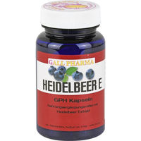 Produktbild von GALL PHARMA Heidelbeer E 400 mg Kapseln glutenfrei und laktosefrei 60 Stück