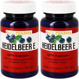 GALL PHARMA Heidelbeer E GPH Kapseln glutenfrei und laktosefrei 120 Stück – Bild 1 von 1