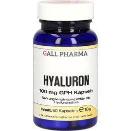 Gall Pharma Hyaluron 100 mg Kapseln 60 Stück glutenfrei und laktosefrei – Bild 1 von 2