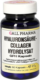GALL PHARMA Hyaluronsäure-Collagen-Hydrolysat GPH Kapseln glutenfrei und laktosefrei 60 Stück – Bild 1 von 3