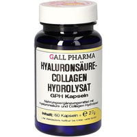 Produktbild von GALL PHARMA Hyaluronsäure-Collagen-Hydrolysat GPH Kapseln glutenfrei und laktosefrei 60 Stück