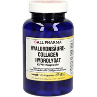 Produktbild von GALL PHARMA Hyaluronsäure-Collagen-Hydrolysat Typ II Kapseln glutenfrei und laktosefrei 180 Stück