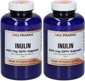 GALL PHARMA Inulin 420 mg Kapseln glutenfrei und laktosefrei 360 Stück – Bild 1 von 1