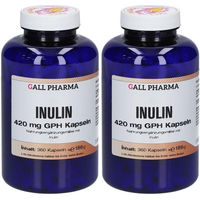 Produktbild von GALL PHARMA Inulin 420 mg Kapseln glutenfrei und laktosefrei 360 Stück