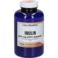 Produktbild von GALL PHARMA Inulin 420 mg Kapseln glutenfrei und laktosefrei 360 Stück