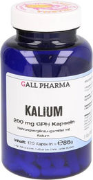 GALL PHARMA Kalium 200 mg Kapseln 120 Stück glutenfrei und laktosefrei – Bild 1 von 2