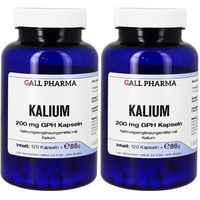 Produktbild von GALL PHARMA Kalium 200 mg Kapseln 120 Stück glutenfrei und laktosefrei für Erwachsene