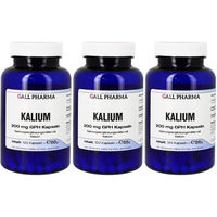 Produktbild von GALL PHARMA Kalium 200 mg Kapseln 120 Stück glutenfrei und laktosefrei für Erwachsene