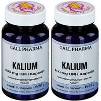 Produktbild von GALL PHARMA Kalium 400 mg Kapseln für Erwachsene 60 Stück