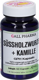 Gall Pharma Kamille und Süßholzwurzel Kräuter-Komplex Kapseln 60 Stück – Bild 1 von 2