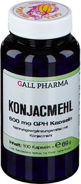 GALL PHARMA Konjacmehl 600 mg Kapseln – Bild 1 von 2