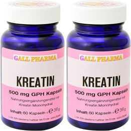 GALL PHARMA Kreatin Creapure Kapseln 500 mg 120 Stück – Bild 1 von 1