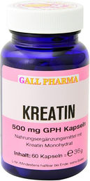 GALL PHARMA Kreatin Creapure Kapseln 500 mg – Bild 1 von 1