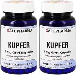 GALL PHARMA Kupfer 1 mg Kapseln 30 Stück – Bild 1 von 1