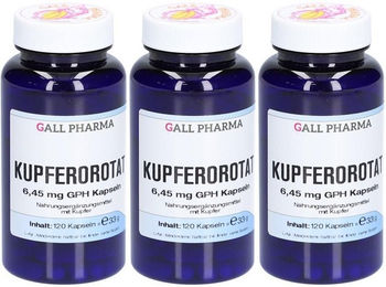GALL PHARMA Kupferorotat 6,45 mg Kapseln für Erwachsene 120 Stück – Bild 1 von 1