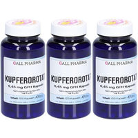 Produktbild von GALL PHARMA Kupferorotat 6,45 mg Kapseln für Erwachsene 120 Stück