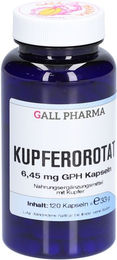 GALL PHARMA Kupferorotat 6,45 mg Kapseln für Erwachsene 120 Stück – Bild 1 von 2