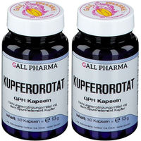Produktbild von Gall-Pharma Kupferorotat Kapseln mit Kupfer glutenfrei und laktosefrei