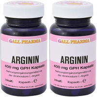 Produktbild von GALL PHARMA L-Arginin 400 mg Kapseln 120 Stück