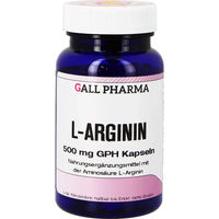 Produktbild von Gall Pharma L-Arginin 500 mg Kapseln 80 Stück