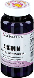 GALL PHARMA L-Arginin 500 mg Kapseln – Bild 1 von 2