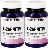 Produktbild von GALL PHARMA L-Carnitin 250 mg Kapseln glutenfrei und laktosefrei