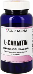 GALL PHARMA L-Carnitin 500 mg Kapseln glutenfrei und laktosefrei 30 Stück – Bild 1 von 2