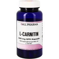 Produktbild von GALL PHARMA L-Carnitin 500 mg Kapseln glutenfrei und laktosefrei 30 Stück