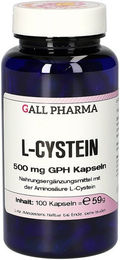 GALL PHARMA L-Cystein 500 mg Kapseln glutenfrei und laktosefrei 100 Stück – Bild 1 von 3