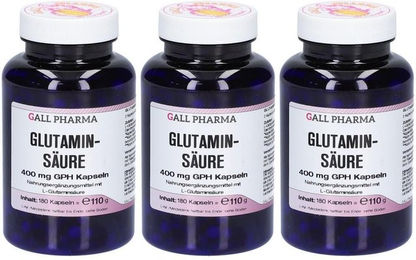 Gall Pharma L-Glutamin Kapseln 400 mg 180 Stück – Bild 1 von 1