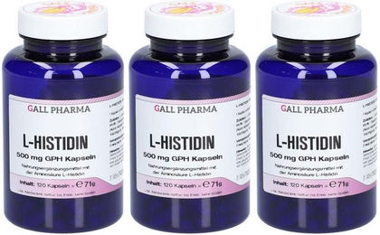 GALL PHARMA L-Histidin 500 mg Kapseln 120 Stück – Bild 1 von 1